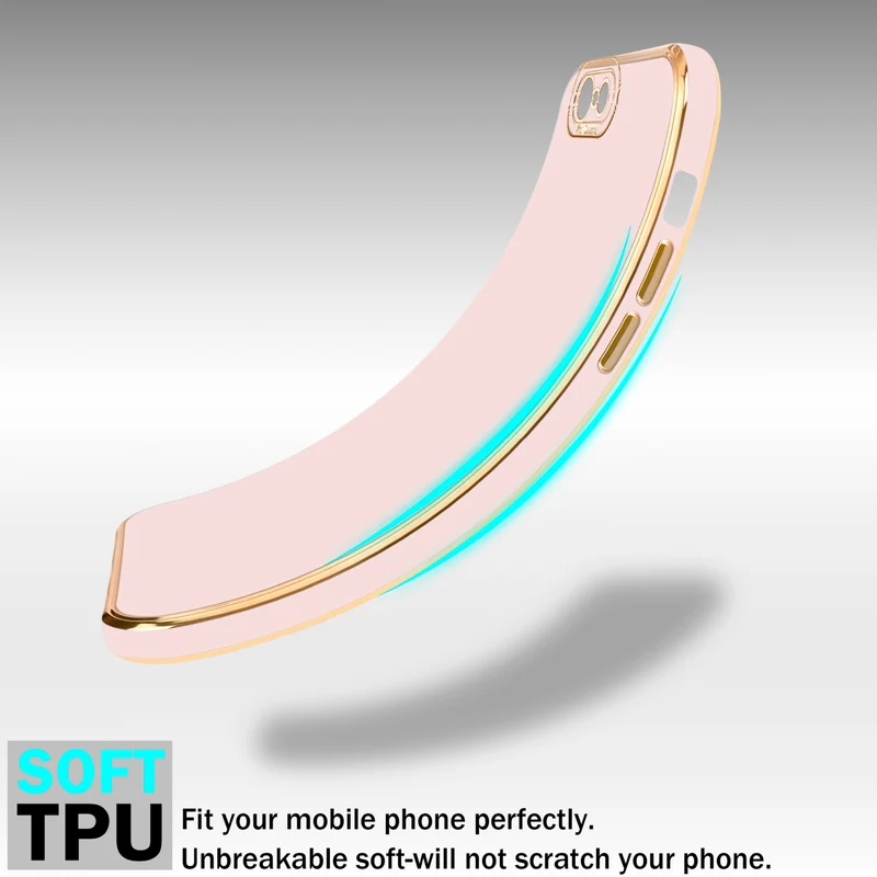 Cadorabo Hülle kompatibel mit Apple iPhone 6 PLUS / 6S PLUS TPU Silikon Case Cover