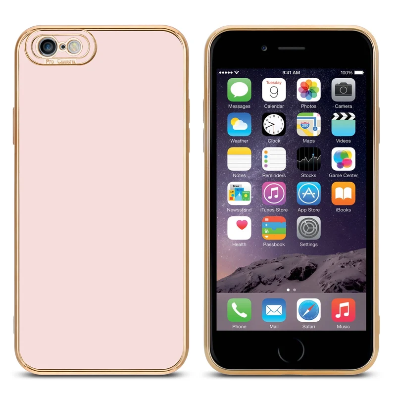 Cadorabo Hülle kompatibel mit Apple iPhone 6 PLUS / 6S PLUS TPU Silikon Case Cover