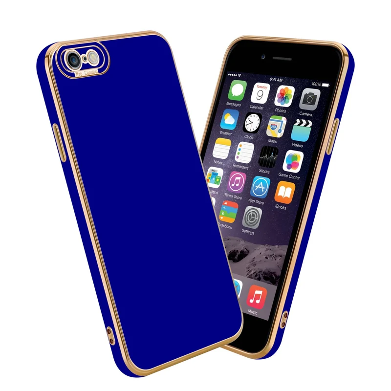 Cadorabo Hülle kompatibel mit Apple iPhone 6 / 6S TPU Silikon Case Cover