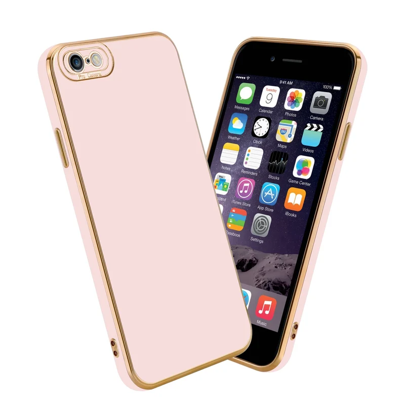 Cadorabo Hülle kompatibel mit Apple iPhone 6 / 6S TPU Silikon Case Cover