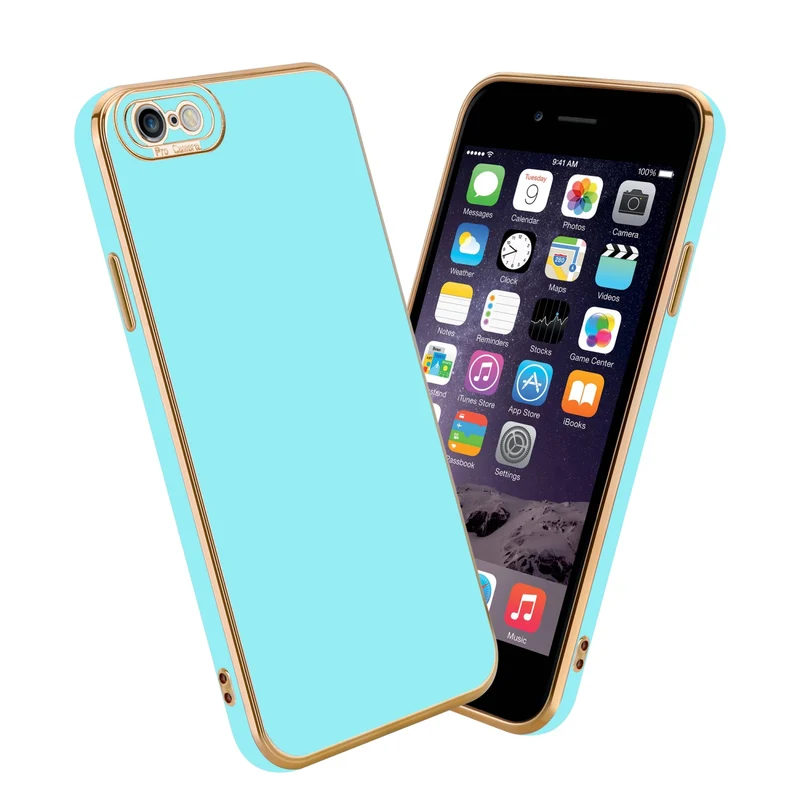 Cadorabo Hülle kompatibel mit Apple iPhone 6 / 6S TPU Silikon Case Cover