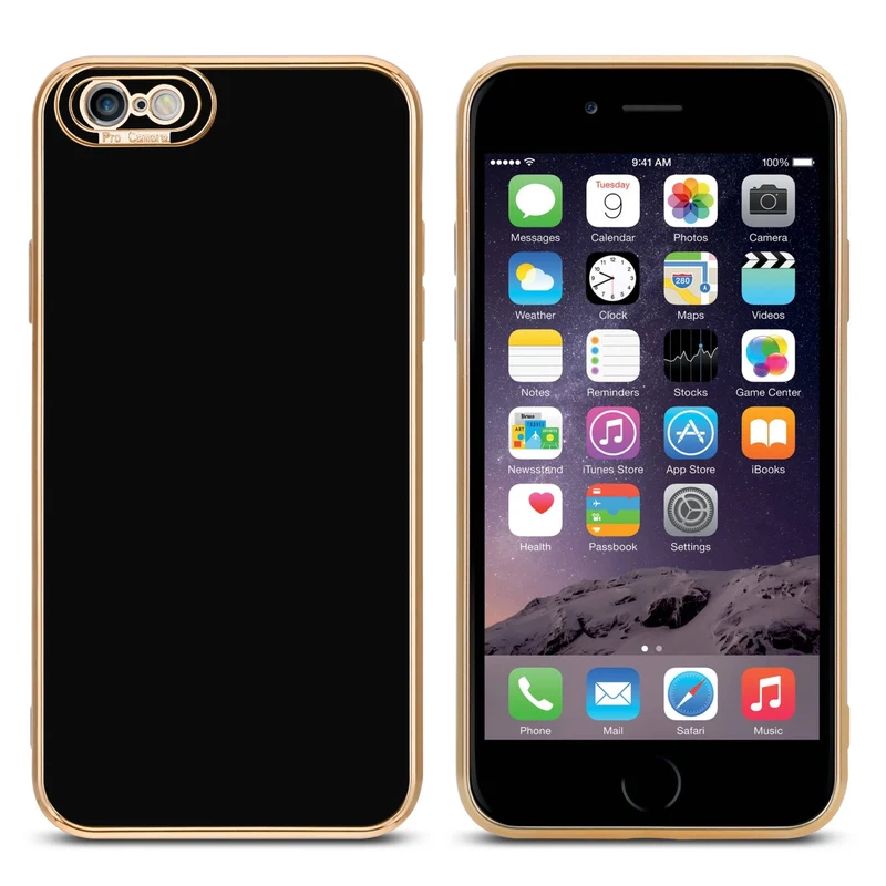 Cadorabo Hülle kompatibel mit Apple iPhone 6 / 6S TPU Silikon Case Cover
