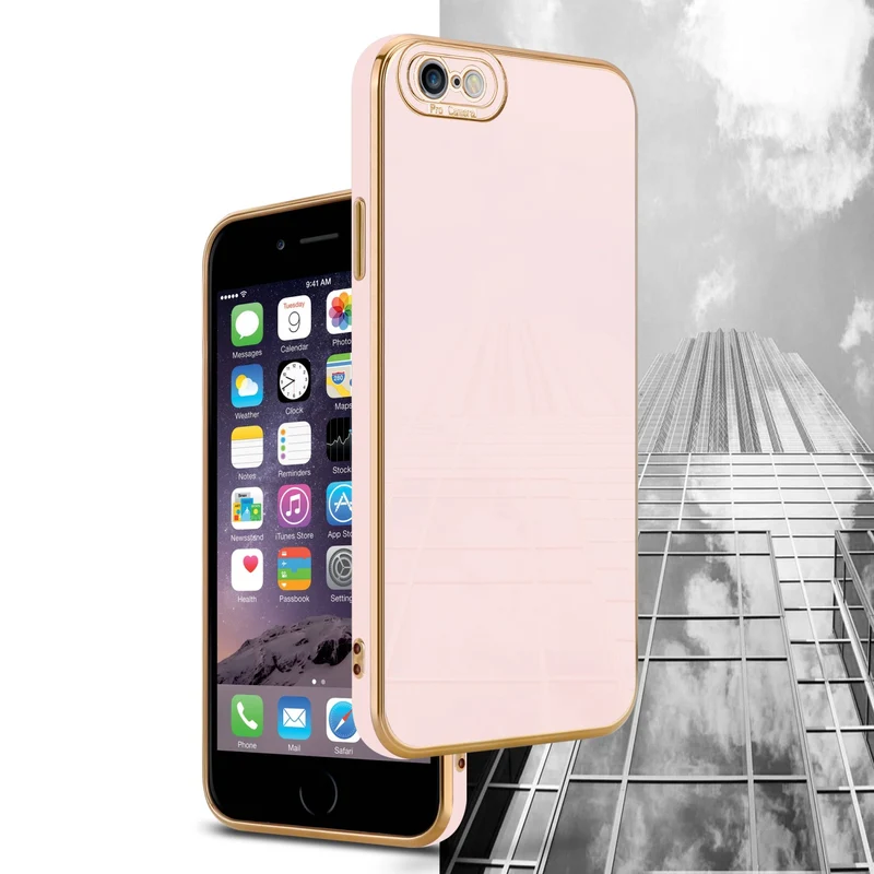 Cadorabo Hülle kompatibel mit Apple iPhone 6 / 6S TPU Silikon Case Cover