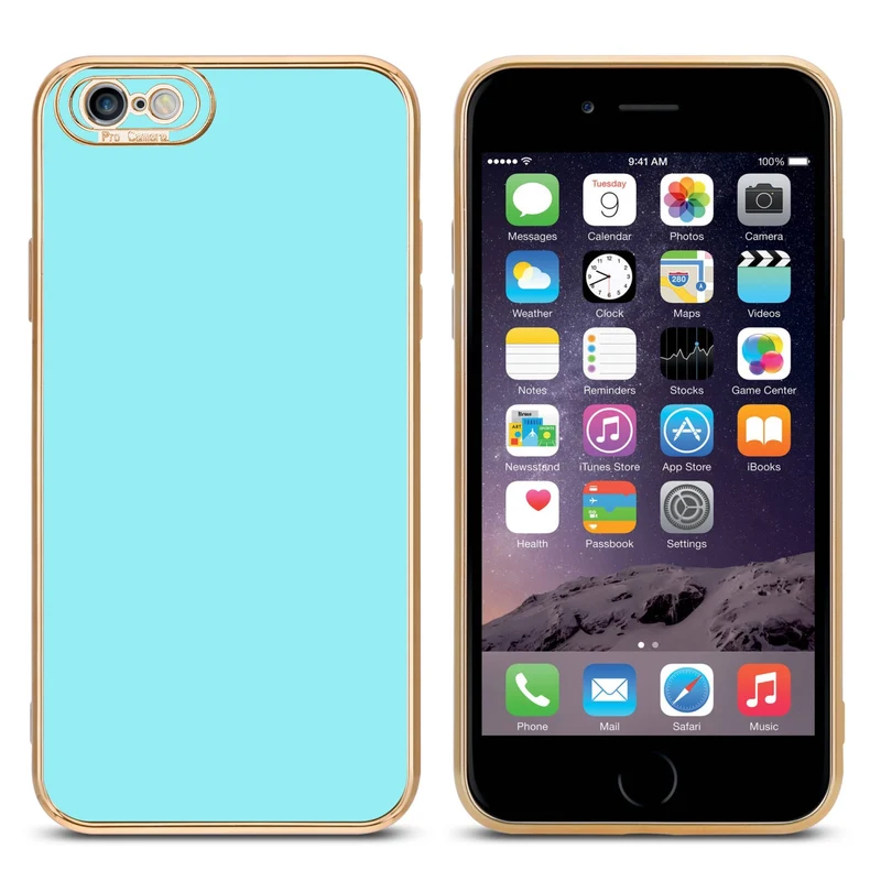 Cadorabo Hülle kompatibel mit Apple iPhone 6 / 6S TPU Silikon Case Cover