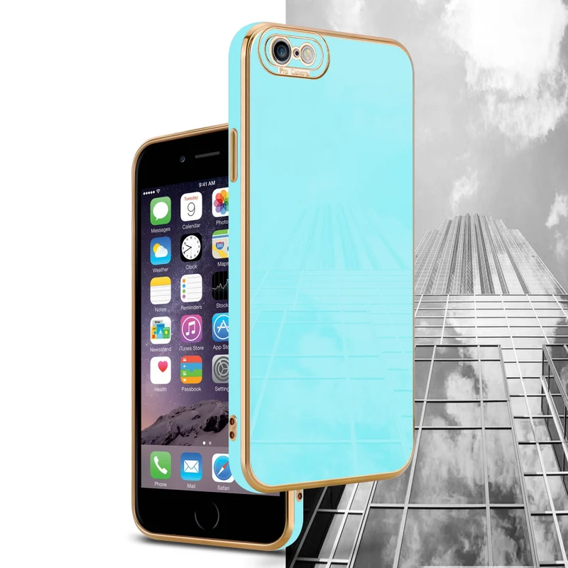 Cadorabo Hülle kompatibel mit Apple iPhone 6 / 6S TPU Silikon Case Cover