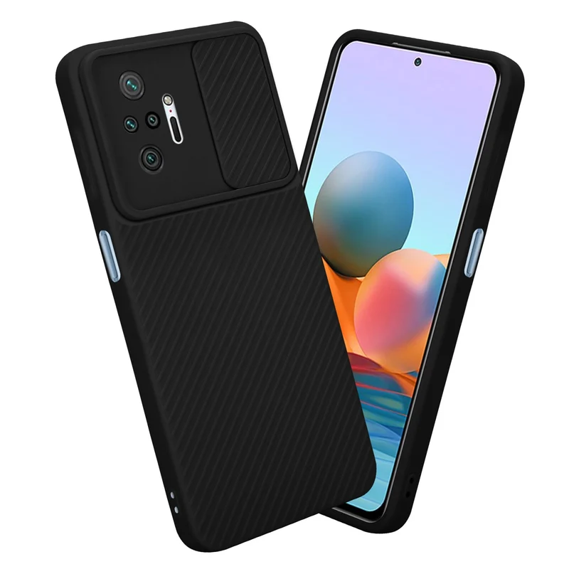 Cadorabo Hülle kompatibel mit Xiaomi RedMi NOTE 10 PRO TPU Silikon Case Cover
