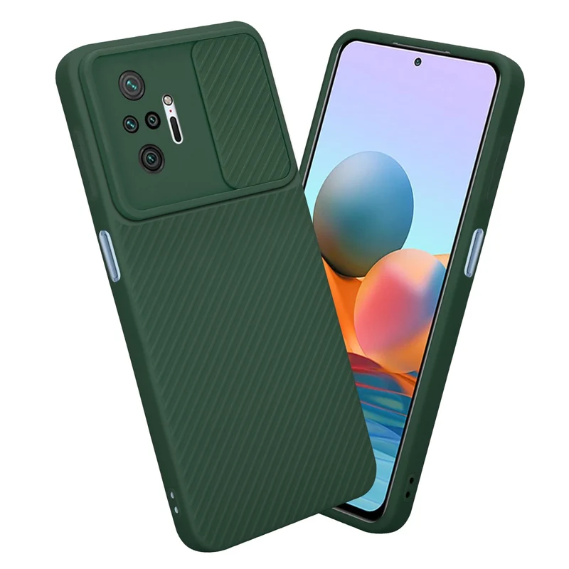 Cadorabo Hülle kompatibel mit Xiaomi RedMi NOTE 10 PRO TPU Silikon Case Cover