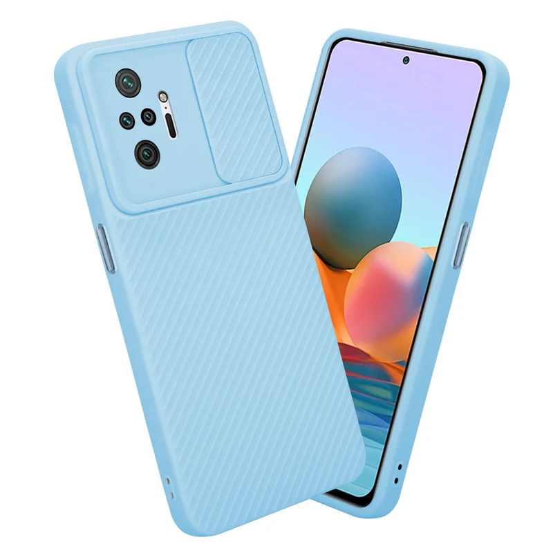 Cadorabo Hülle kompatibel mit Xiaomi RedMi NOTE 10 PRO TPU Silikon Case Cover