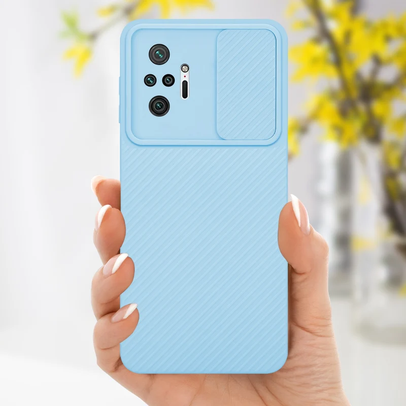 Cadorabo Hülle kompatibel mit Xiaomi RedMi NOTE 10 PRO TPU Silikon Case Cover
