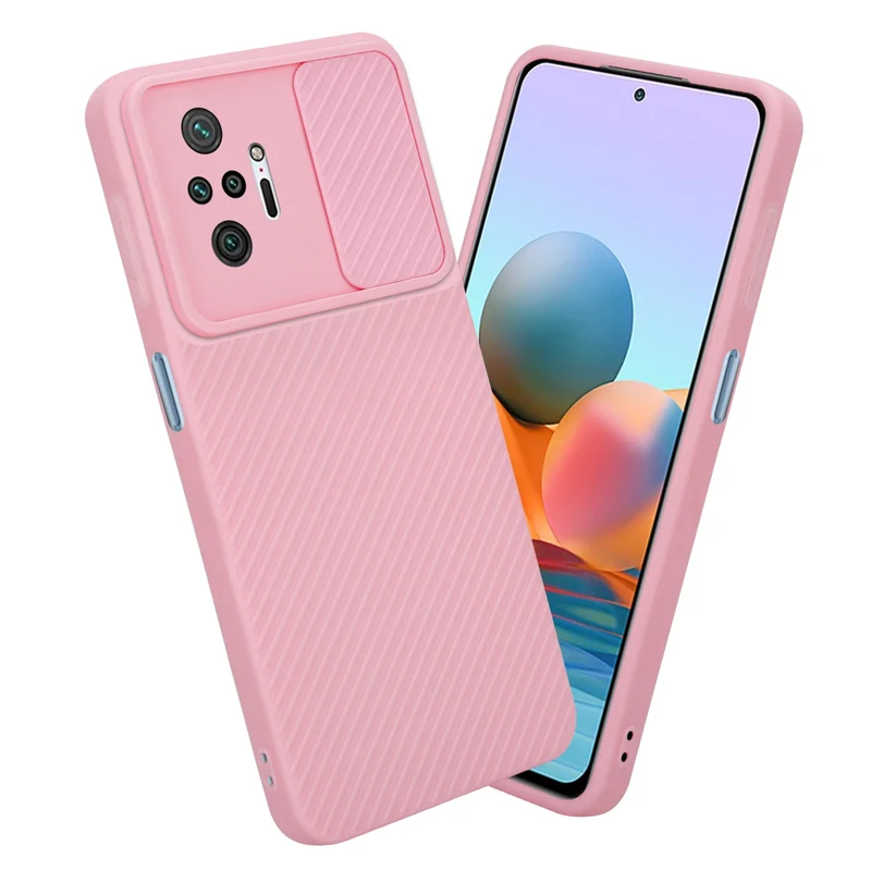 Cadorabo Hülle kompatibel mit Xiaomi RedMi NOTE 10 PRO TPU Silikon Case Cover