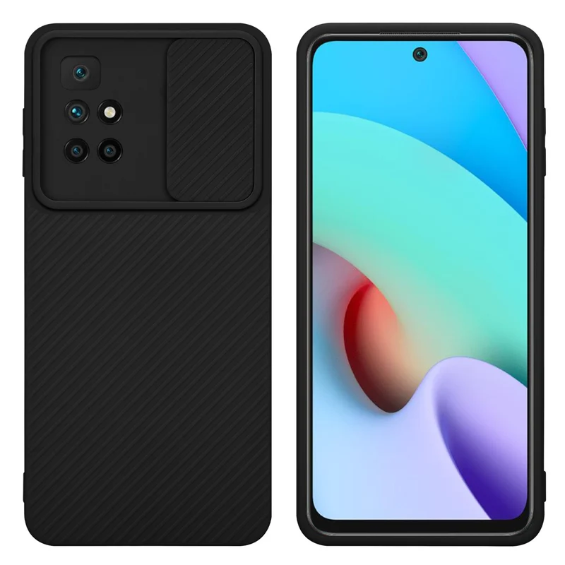 Cadorabo Hülle kompatibel mit Xiaomi RedMi 10 4G TPU Silikon Case Cover