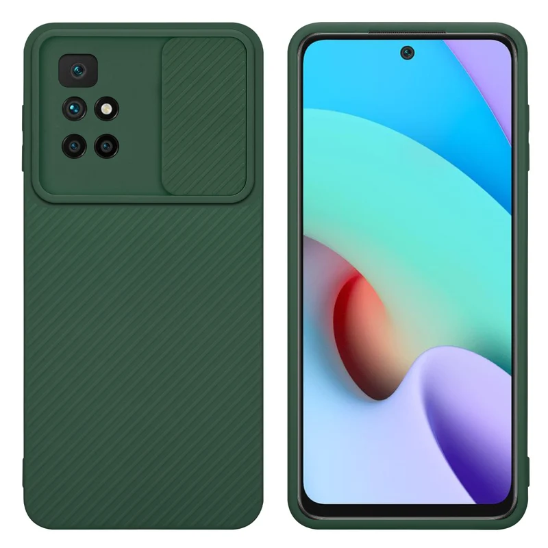 Cadorabo Hülle kompatibel mit Xiaomi RedMi 10 4G TPU Silikon Case Cover