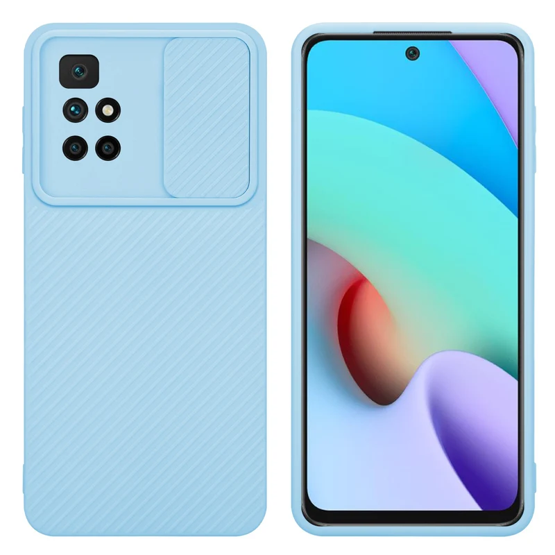 Cadorabo Hülle kompatibel mit Xiaomi RedMi 10 4G TPU Silikon Case Cover