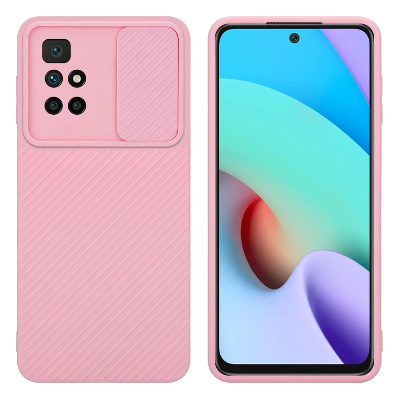 Cadorabo Hülle kompatibel mit Xiaomi RedMi 10 4G TPU Silikon Case Cover