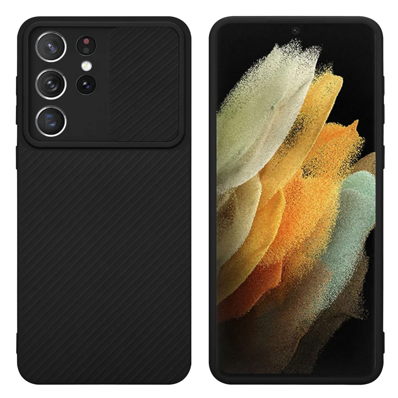 Cadorabo Hülle kompatibel mit Samsung Galaxy S21 ULTRA TPU Silikon Case Cover