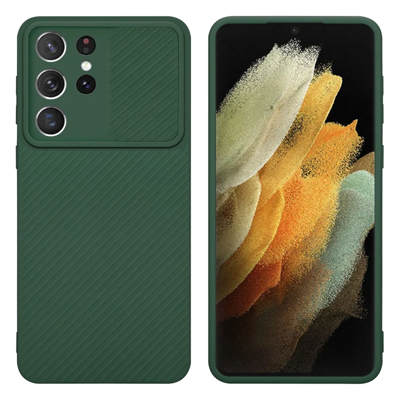 Cadorabo Hülle kompatibel mit Samsung Galaxy S21 ULTRA TPU Silikon Case Cover