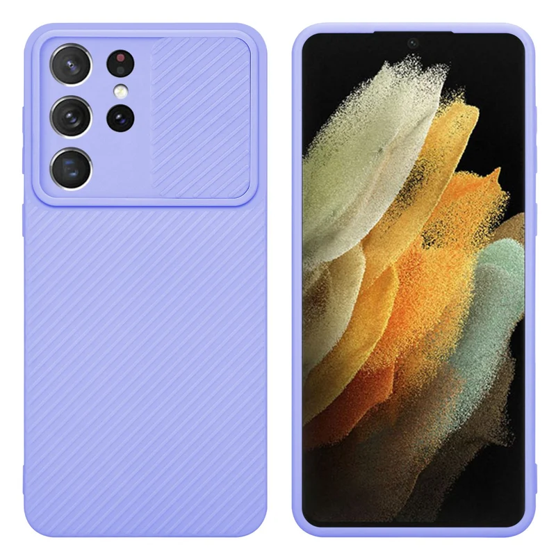 Cadorabo Hülle kompatibel mit Samsung Galaxy S21 ULTRA TPU Silikon Case Cover