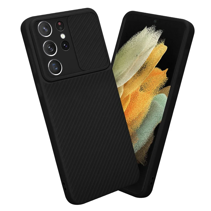 Cadorabo Hülle kompatibel mit Samsung Galaxy S21 ULTRA TPU Silikon Case Cover