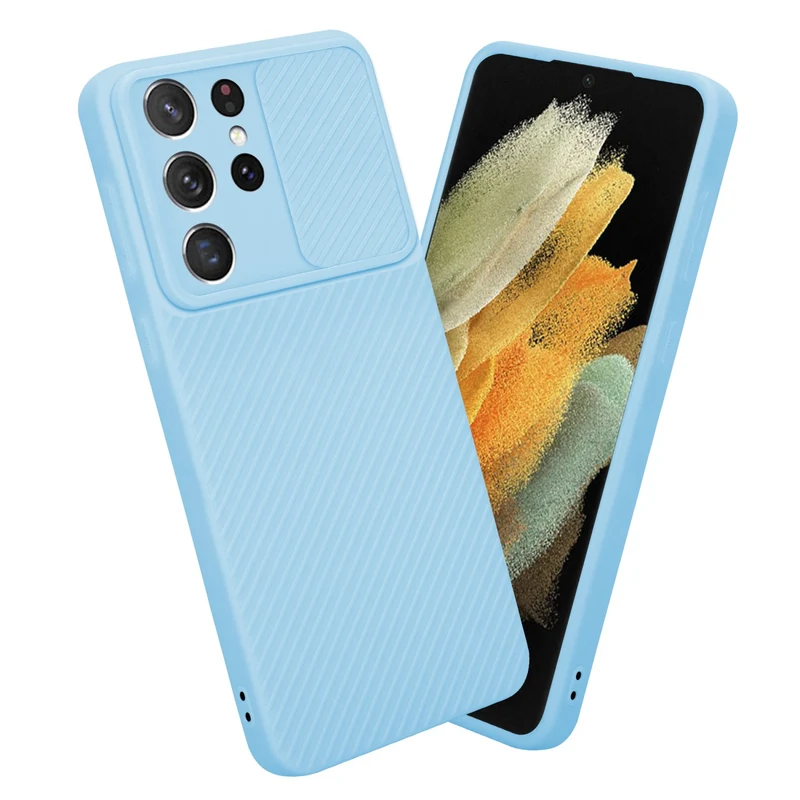 Cadorabo Hülle kompatibel mit Samsung Galaxy S21 ULTRA TPU Silikon Case Cover