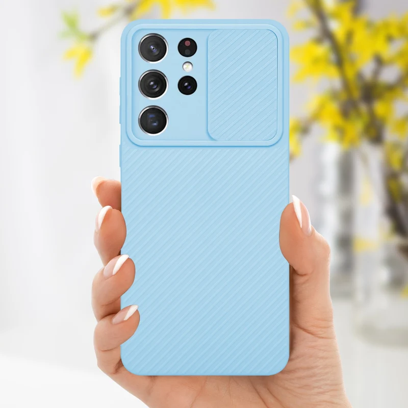 Cadorabo Hülle kompatibel mit Samsung Galaxy S21 ULTRA TPU Silikon Case Cover