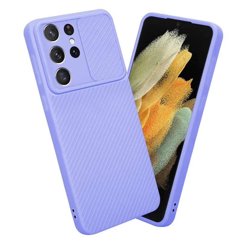 Cadorabo Hülle kompatibel mit Samsung Galaxy S21 ULTRA TPU Silikon Case Cover