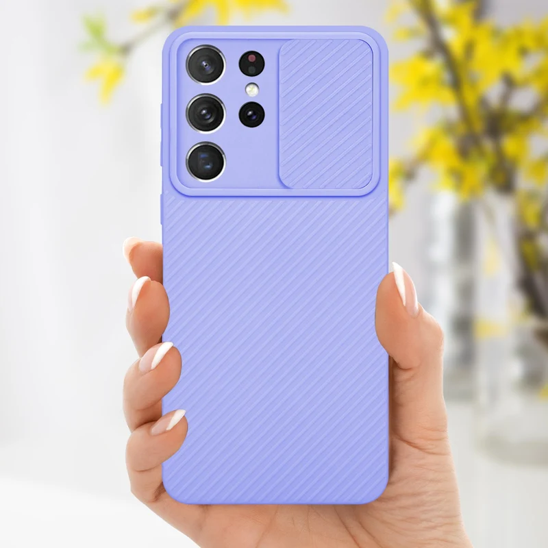 Cadorabo Hülle kompatibel mit Samsung Galaxy S21 ULTRA TPU Silikon Case Cover