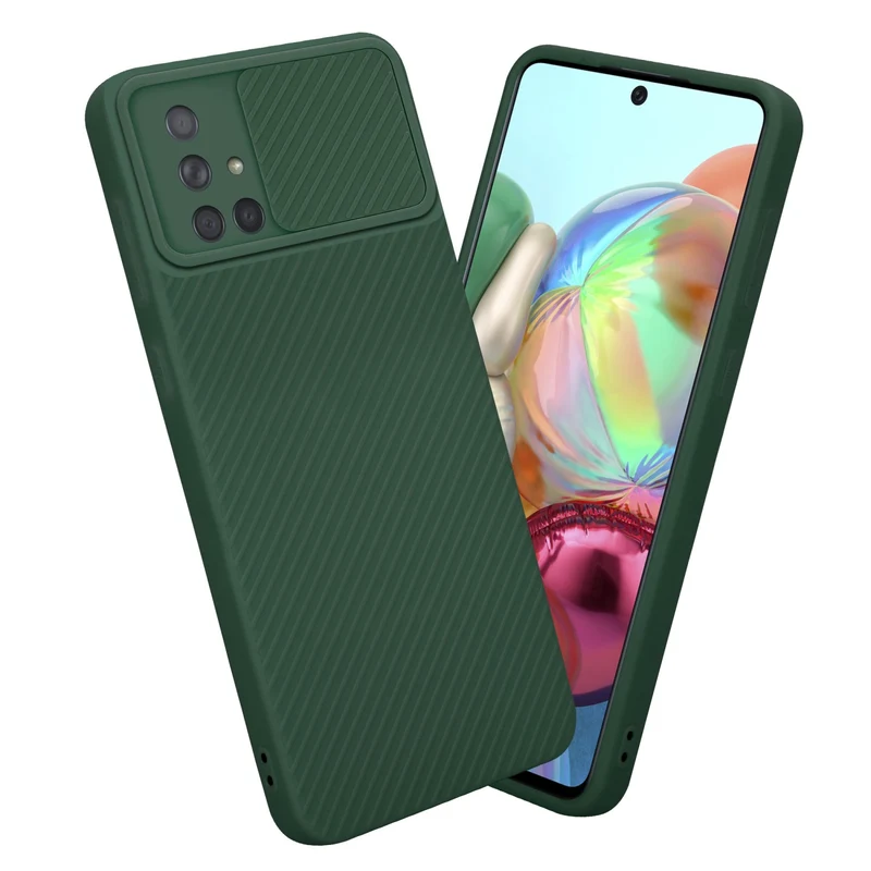 Cadorabo Hülle kompatibel mit Samsung Galaxy A71 4G TPU Silikon Case Cover