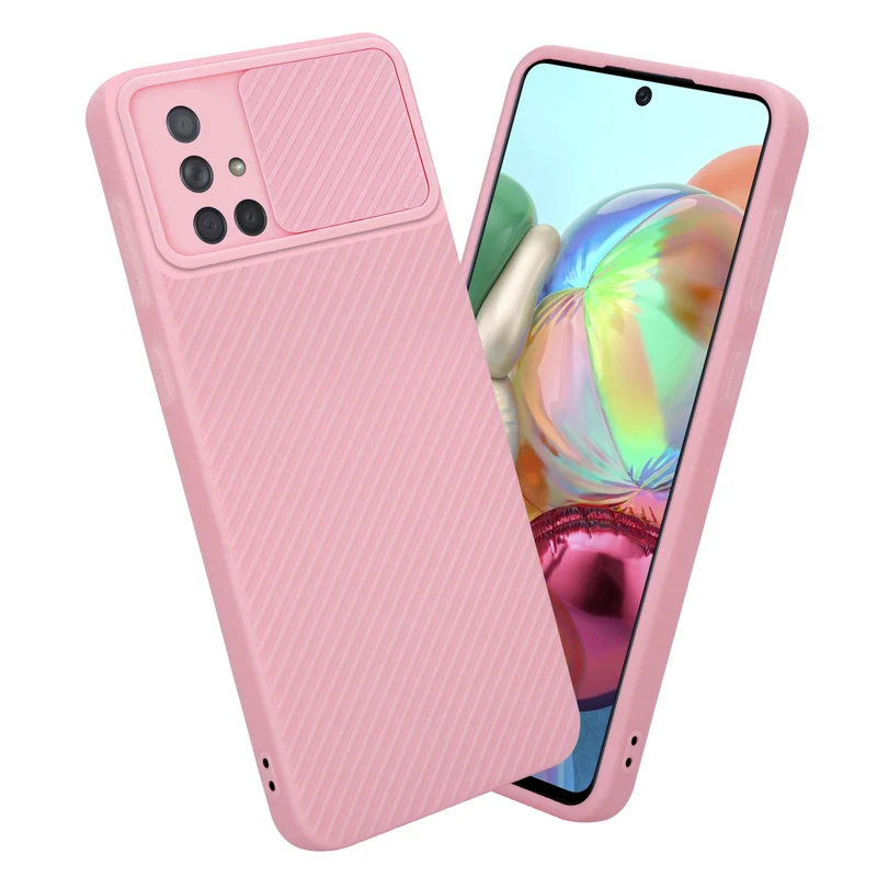 Cadorabo Hülle kompatibel mit Samsung Galaxy A71 4G TPU Silikon Case Cover