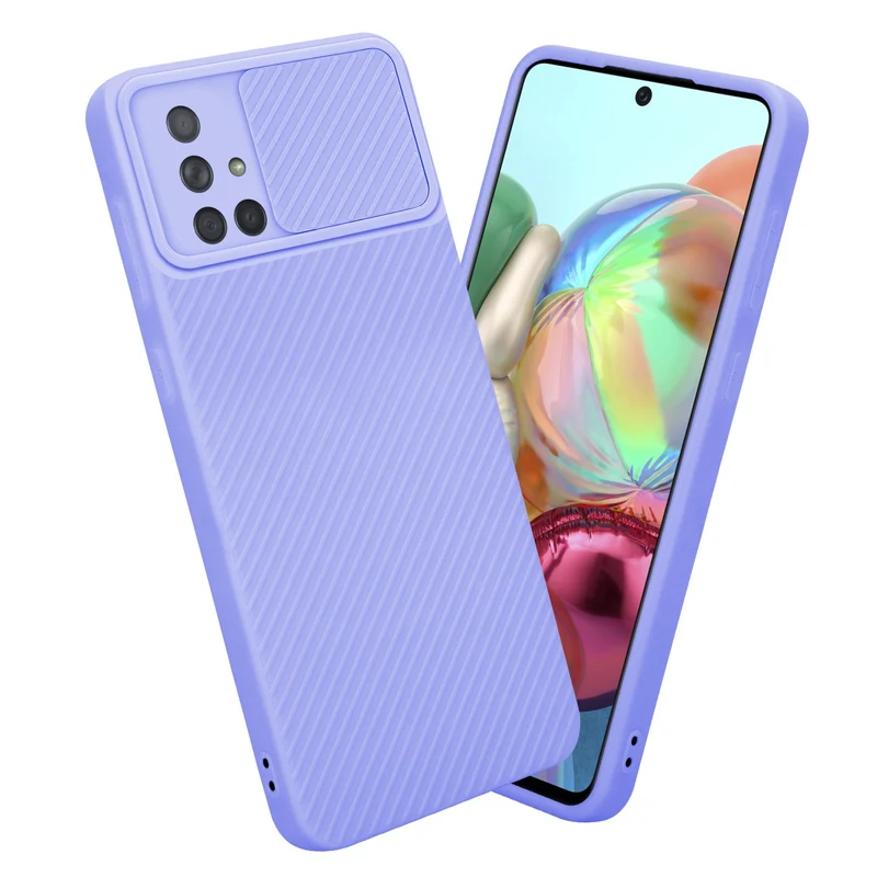 Cadorabo Hülle kompatibel mit Samsung Galaxy A71 4G TPU Silikon Case Cover