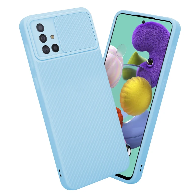Cadorabo Hülle kompatibel mit Samsung Galaxy A51 4G / M40s TPU Silikon Case Cover