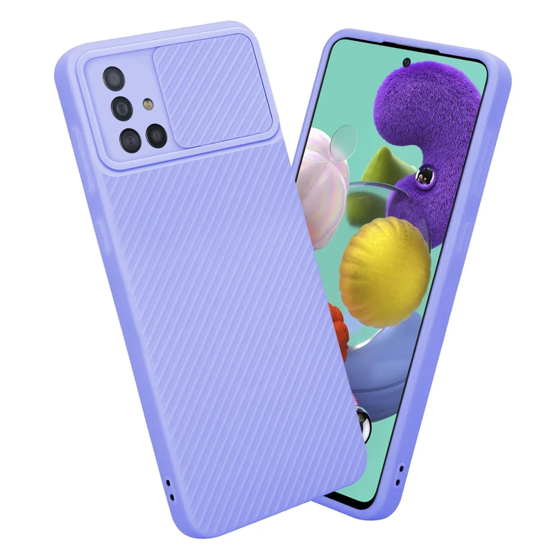 Cadorabo Hülle kompatibel mit Samsung Galaxy A51 4G / M40s TPU Silikon Case Cover