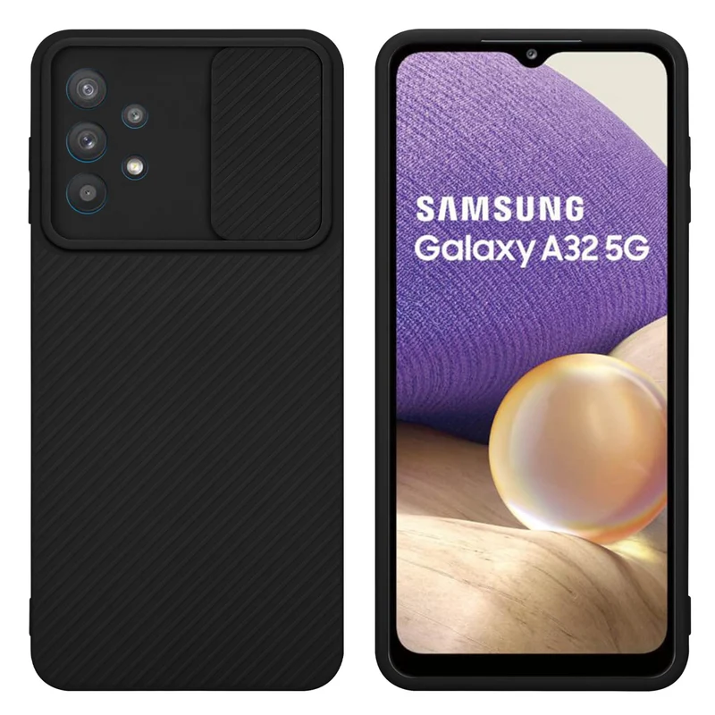 Cadorabo Hülle kompatibel mit Samsung Galaxy A32 5G TPU Silikon Case Cover
