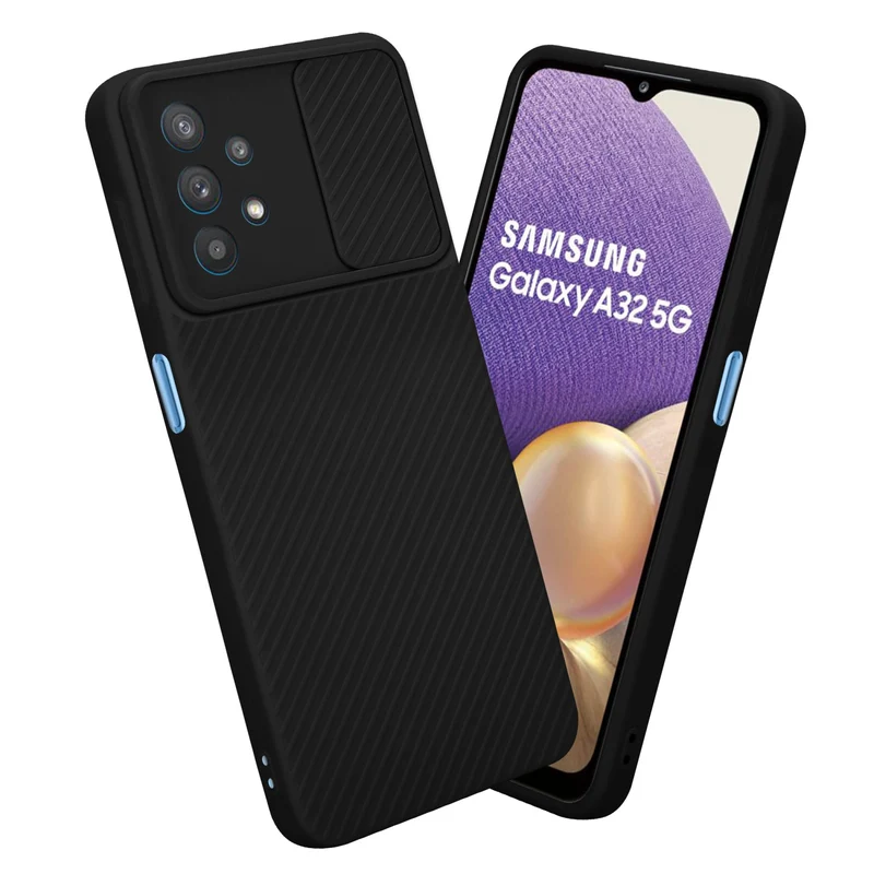 Cadorabo Hülle kompatibel mit Samsung Galaxy A32 5G TPU Silikon Case Cover