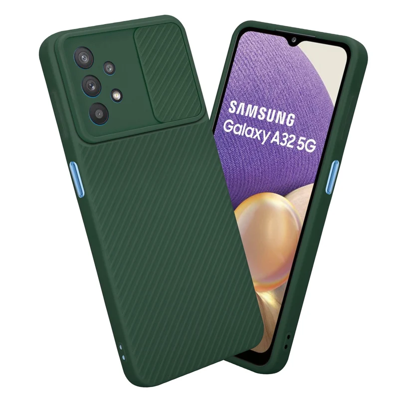 Cadorabo Hülle kompatibel mit Samsung Galaxy A32 5G TPU Silikon Case Cover