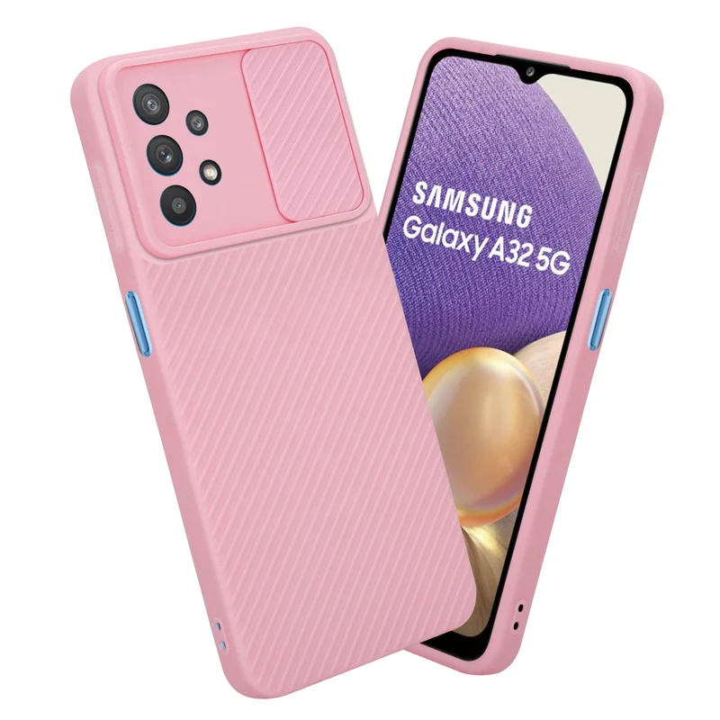Cadorabo Hülle kompatibel mit Samsung Galaxy A32 5G TPU Silikon Case Cover