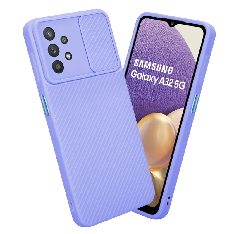 Cadorabo Hülle kompatibel mit Samsung Galaxy A32 5G TPU Silikon Case Cover