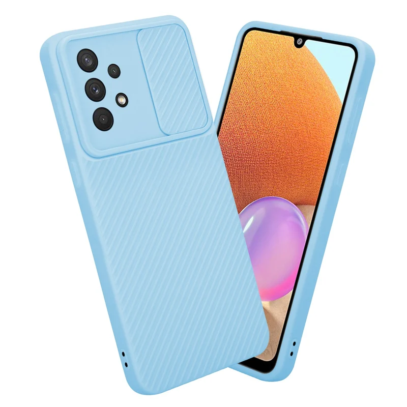 Cadorabo Hülle kompatibel mit Samsung Galaxy A32 4G TPU Silikon Case Cover