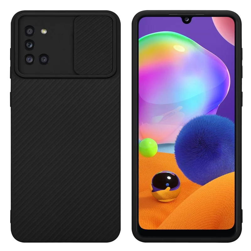 Cadorabo Hülle kompatibel mit Samsung Galaxy A31 TPU Silikon Case Cover