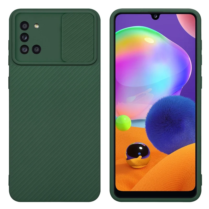 Cadorabo Hülle kompatibel mit Samsung Galaxy A31 TPU Silikon Case Cover