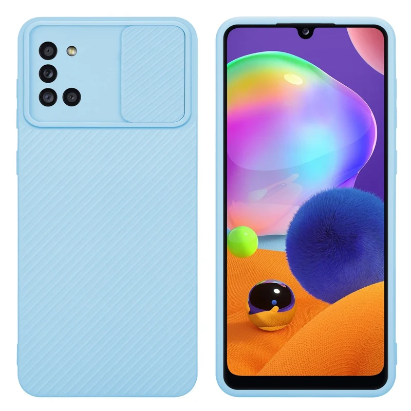 Cadorabo Hülle kompatibel mit Samsung Galaxy A31 TPU Silikon Case Cover