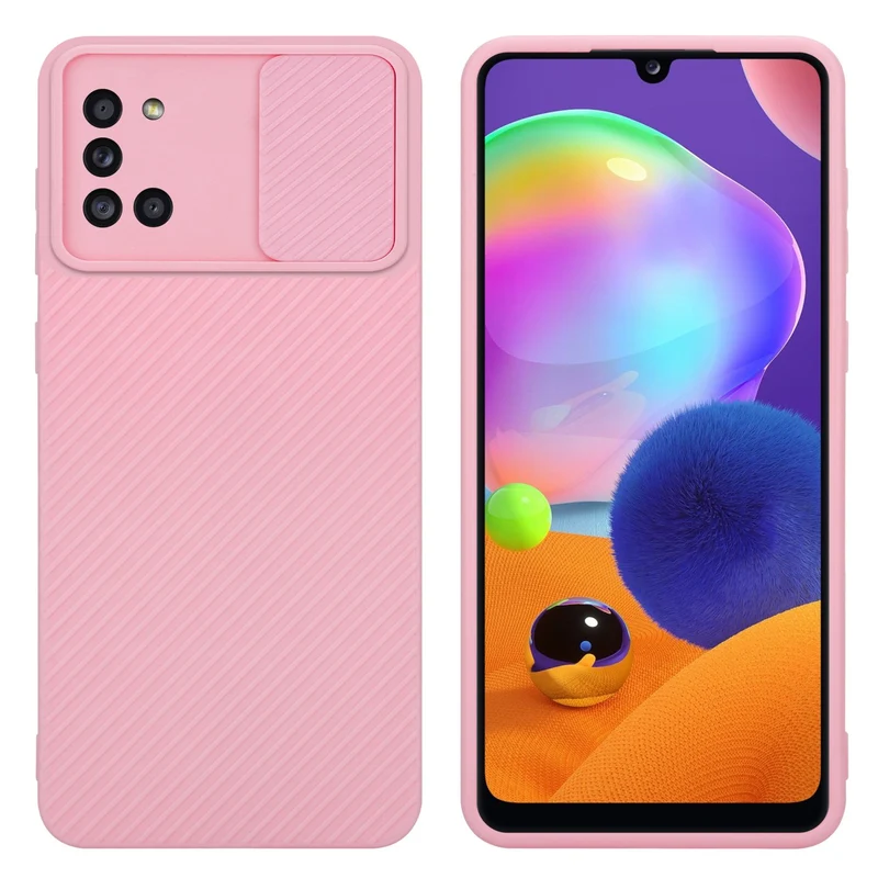 Cadorabo Hülle kompatibel mit Samsung Galaxy A31 TPU Silikon Case Cover