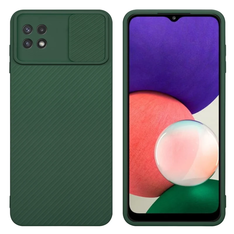 Cadorabo Hülle kompatibel mit Samsung Galaxy A22 5G TPU Silikon Case Cover
