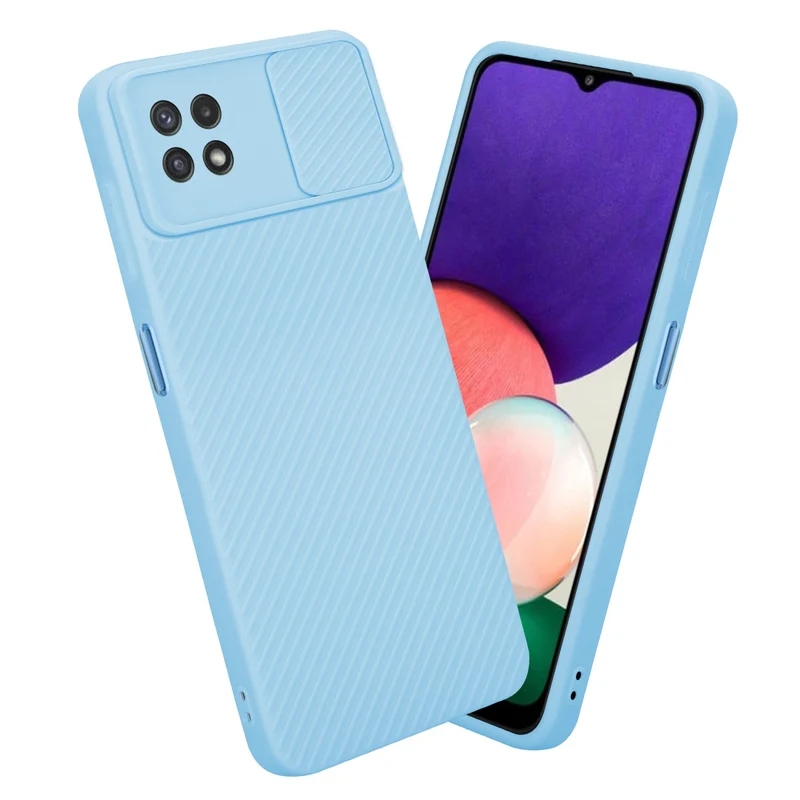Cadorabo Hülle kompatibel mit Samsung Galaxy A22 5G TPU Silikon Case Cover