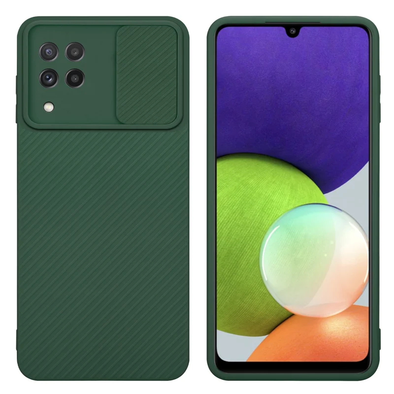 Cadorabo Hülle kompatibel mit Samsung Galaxy A22 4G TPU Silikon Case Cover