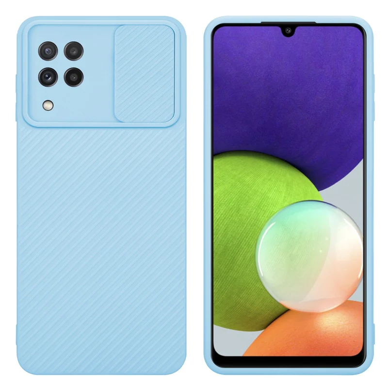Cadorabo Hülle kompatibel mit Samsung Galaxy A22 4G TPU Silikon Case Cover