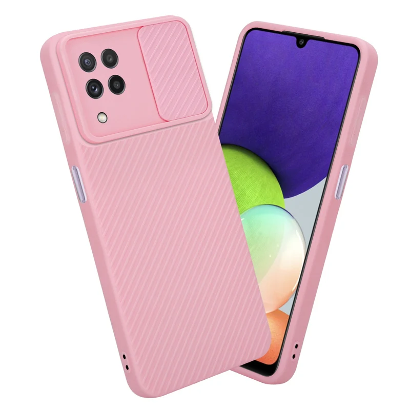 Cadorabo Hülle kompatibel mit Samsung Galaxy A22 4G TPU Silikon Case Cover
