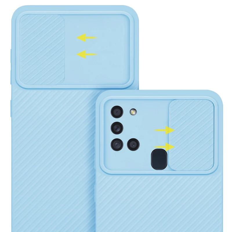 Cadorabo Hülle kompatibel mit Samsung Galaxy A21s TPU Silikon Case Cover