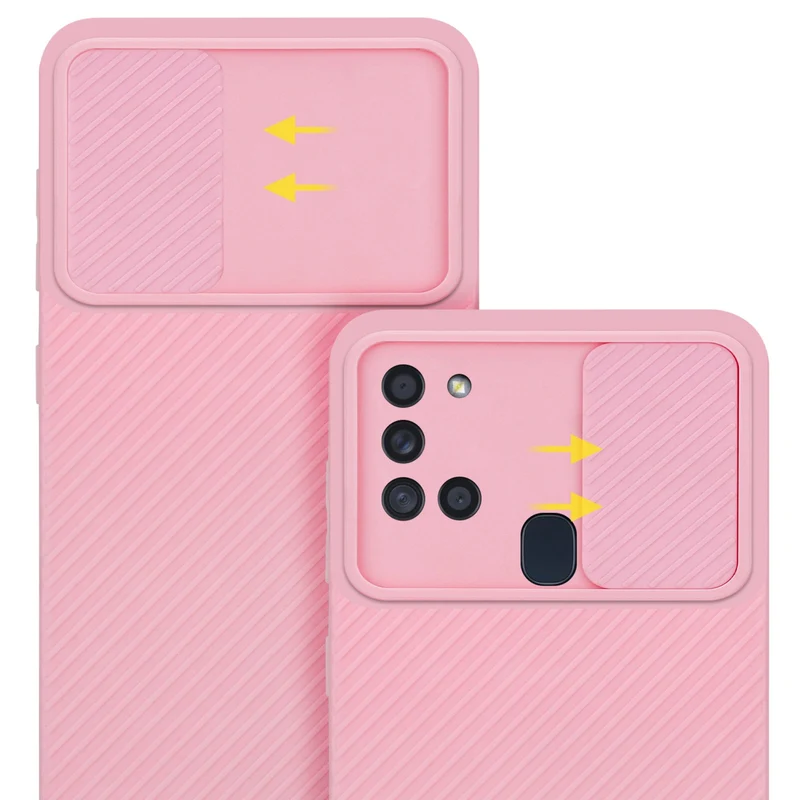 Cadorabo Hülle kompatibel mit Samsung Galaxy A21s TPU Silikon Case Cover