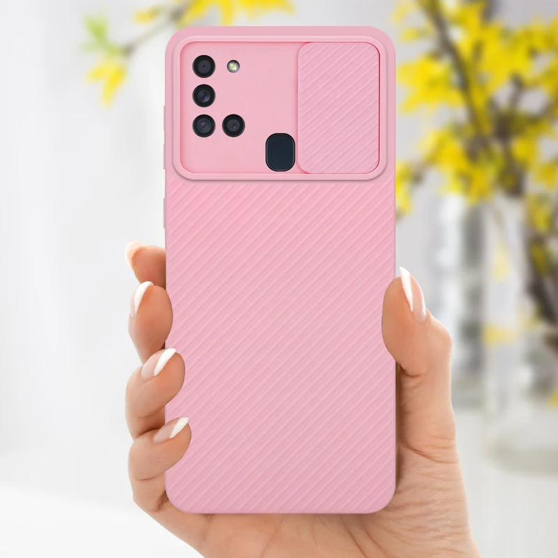 Cadorabo Hülle kompatibel mit Samsung Galaxy A21s TPU Silikon Case Cover
