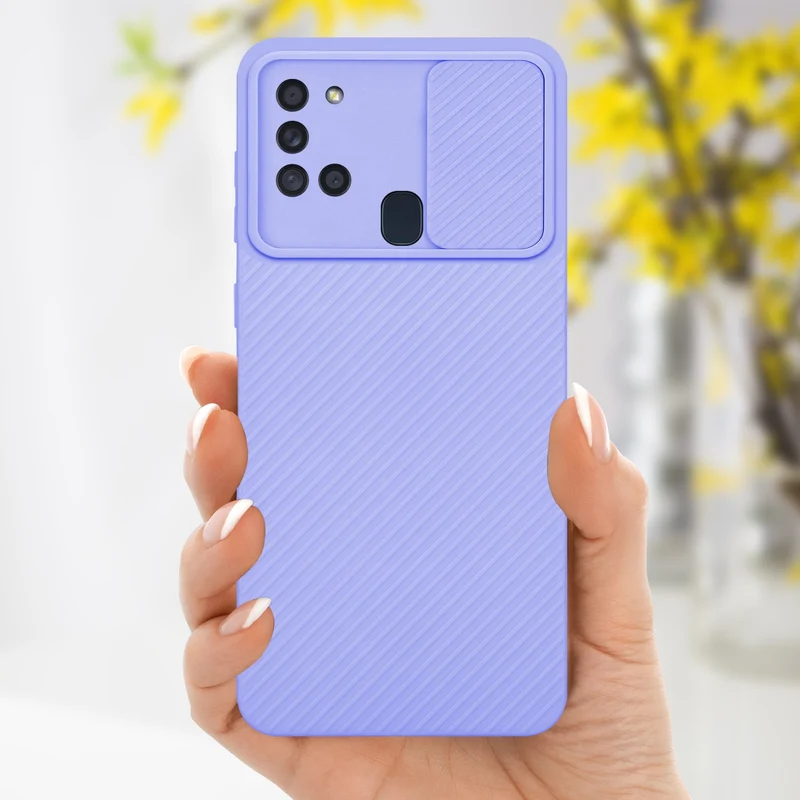 Cadorabo Hülle kompatibel mit Samsung Galaxy A21s TPU Silikon Case Cover